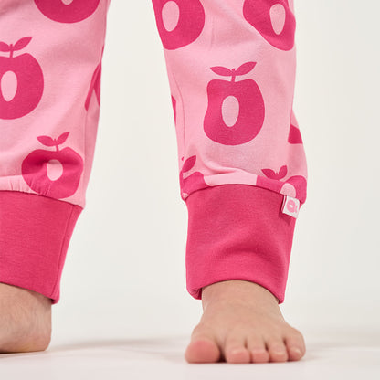 [Smafolk] Jubilee Nightwear Set With Apple - Pink Lilac