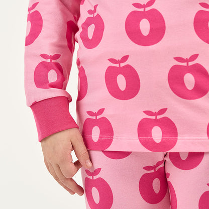 [Smafolk] Jubilee Nightwear Set With Apple - Pink Lilac