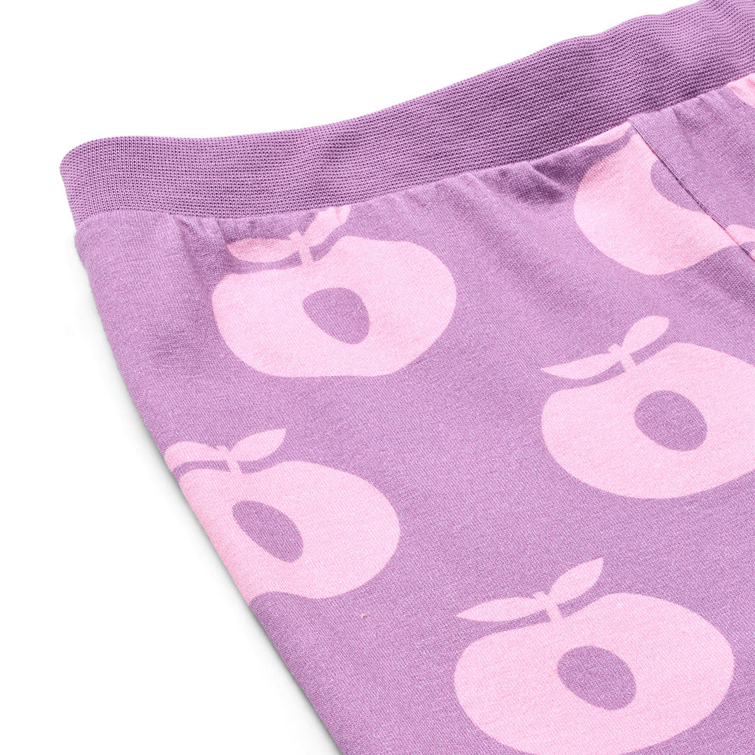 [Smafolk] Jubilee Nightwear Set With Apple - Purple iris