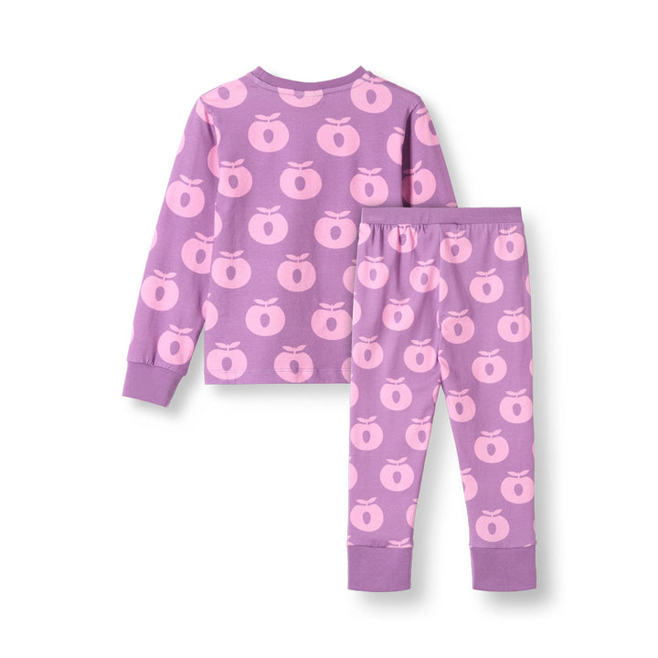 [Smafolk] Jubilee Nightwear Set With Apple - Purple iris