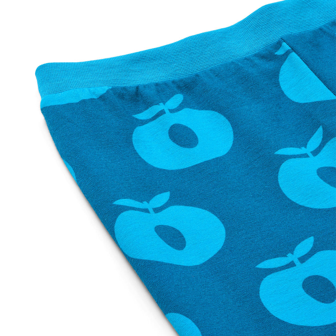 [Smafolk] Jubilee Nightwear Set With Apple - Vivid Blue