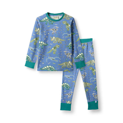 [Smafolk] Jubilee Nightwear Set WithDinosaur - Skyfall