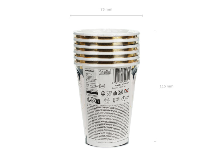 [PartyDeco]Spider Cups, mix, 400 ml
