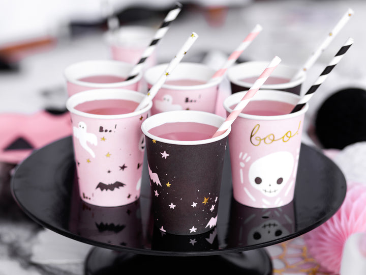 [PartyDeco]Paper Cups Boo!, mix, 220ml