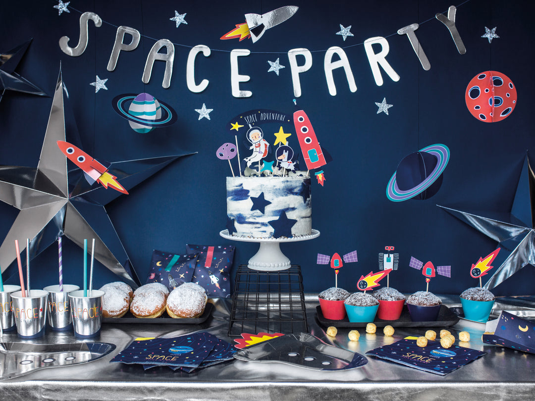 Cake topper Space