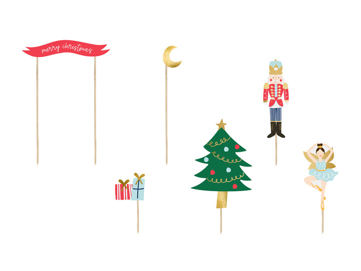 [PartyDeco] Cake Topper Nutcraker Mix