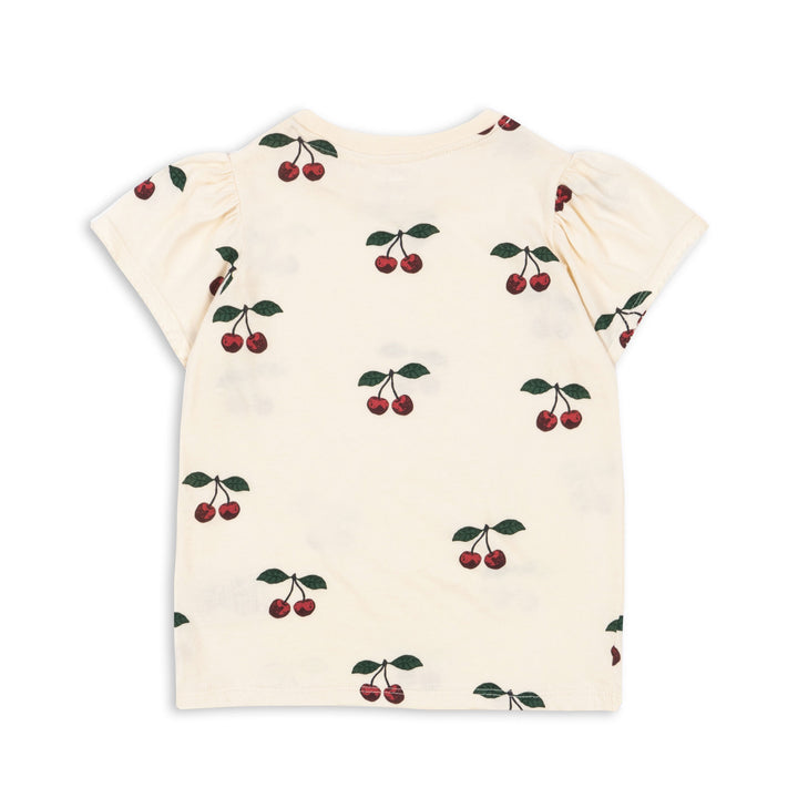 [Konges slojd] Famo Puff Tee GOTS - Ma Grande Cerise