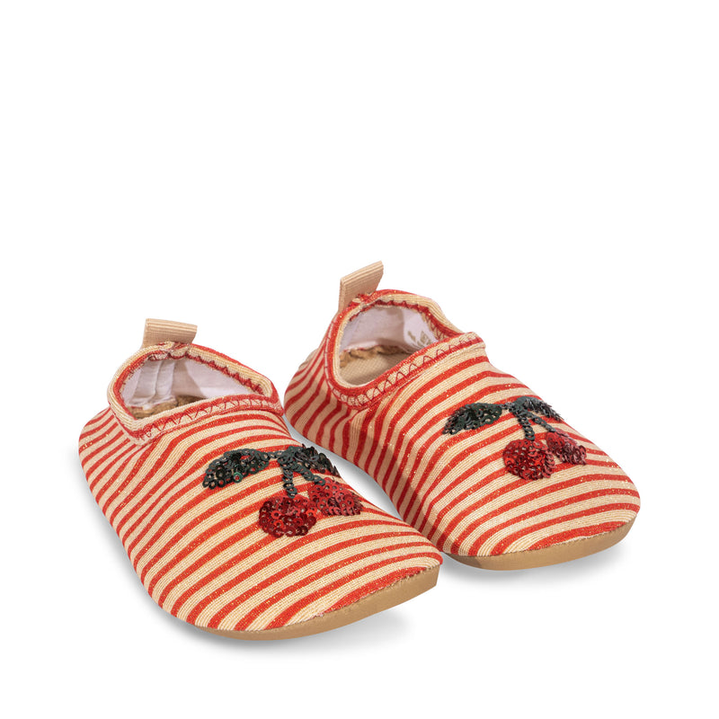 [Konges slojd] Jade Swim Shoes - Glitter Stripe