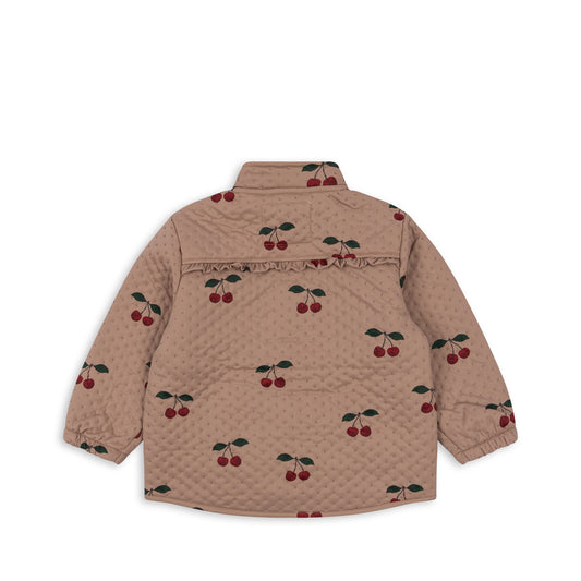 [Konges slojd] Jersey Thermo Jacket Frill - Ma Grande Cerise Blush