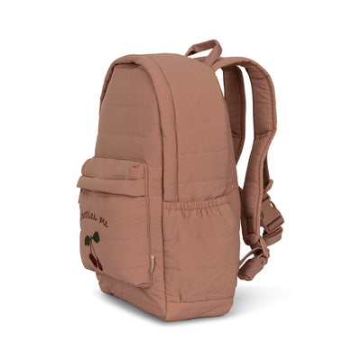 [Konges slojd] Juno Quilted Backpack Midi - Cameo Brown