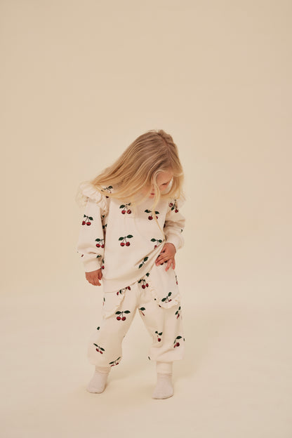 [Konges slojd] Lou Frill Sweatshirt - Ma Grande Cerise