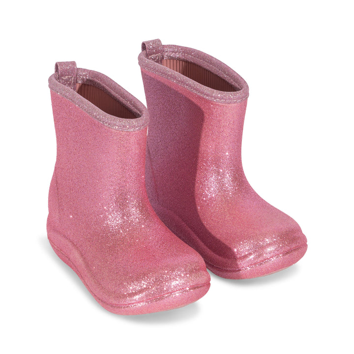 [Konges slojd] Luc Lightweight Glitter Rain Boot- Glitter Rose