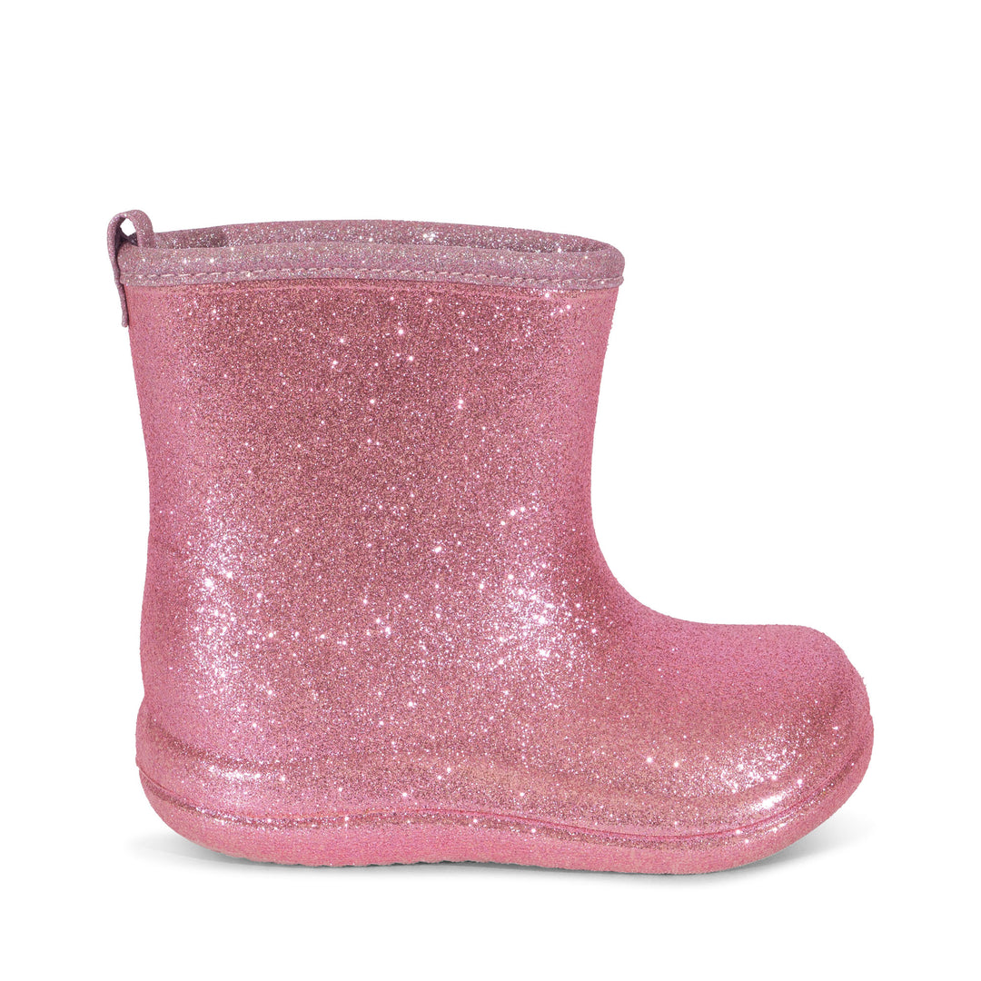 [Konges slojd] Luc Lightweight Glitter Rain Boot- Glitter Rose