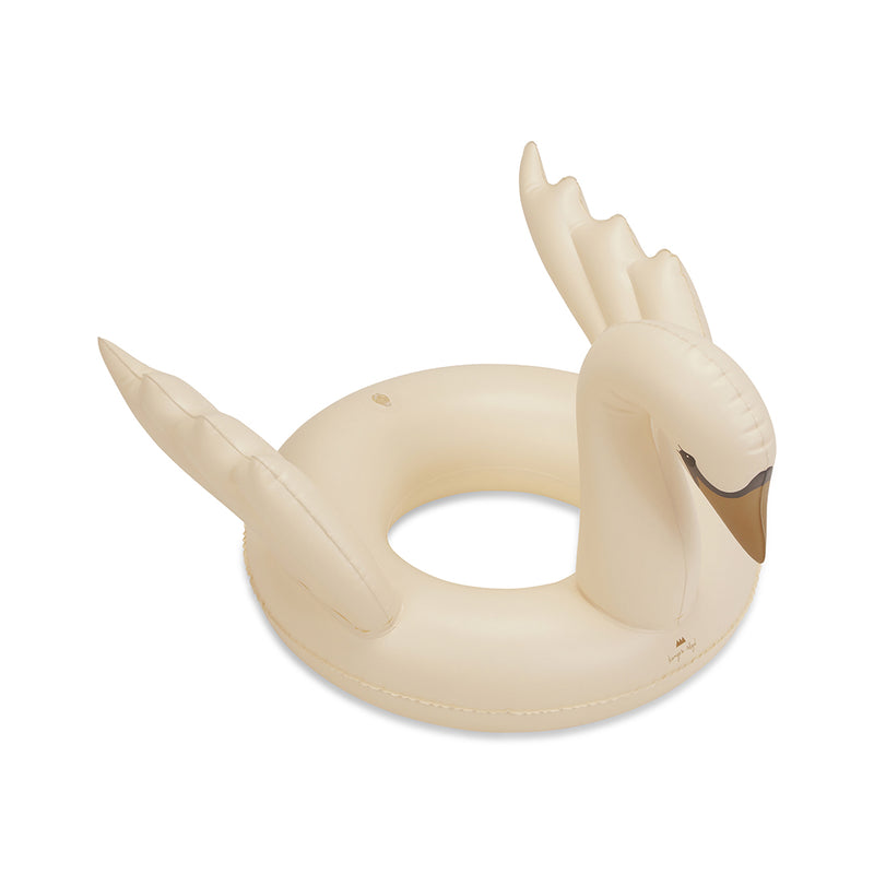 [Konges slojd] Swim Ring Swan - Cream Off White