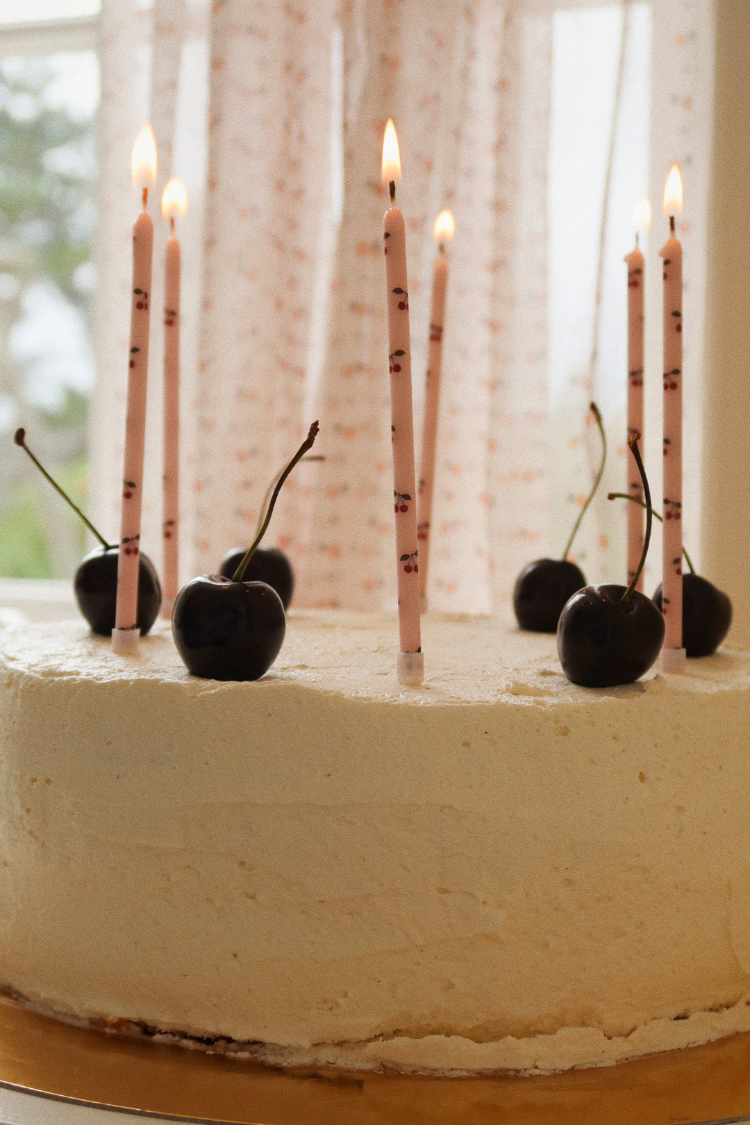 [Konges slojd] Birthday Candles Print - Cherry