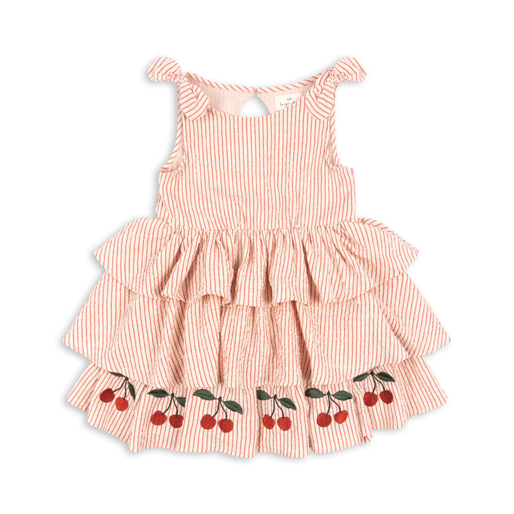 [Konges slojd] Ellie Dress GOTS - Amour Stripe