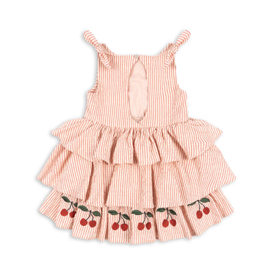 [Konges slojd] Ellie Dress GOTS - Amour Stripe