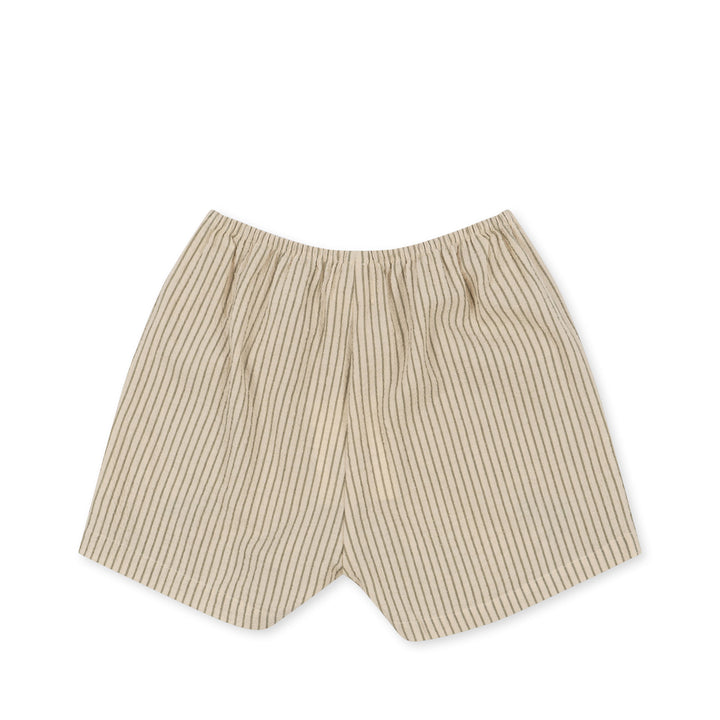 [Konges slojd] Ellie Frill Shorts GOTS - Tea Stripe