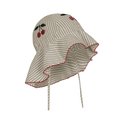 [Konges slojd] Ellie Sun Hat - Tea Stripe