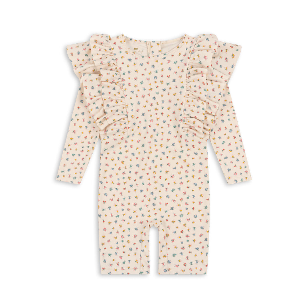 [Konges slojd] Manuca Frill Onesie - Bloomie Sprinkle