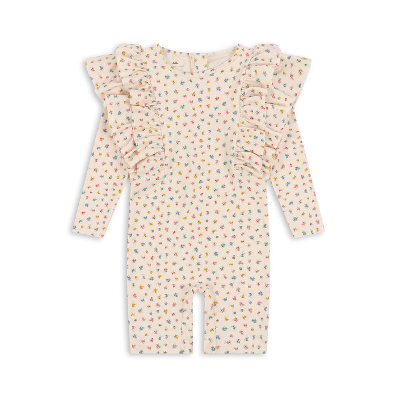 [Konges slojd] Manuca Frill Onesie - Bloomie Sprinkle