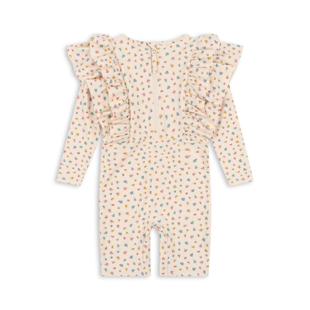 [Konges slojd] Manuca Frill Onesie - Bloomie Sprinkle