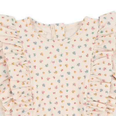 [Konges slojd] Manuca Frill Onesie - Bloomie Sprinkle