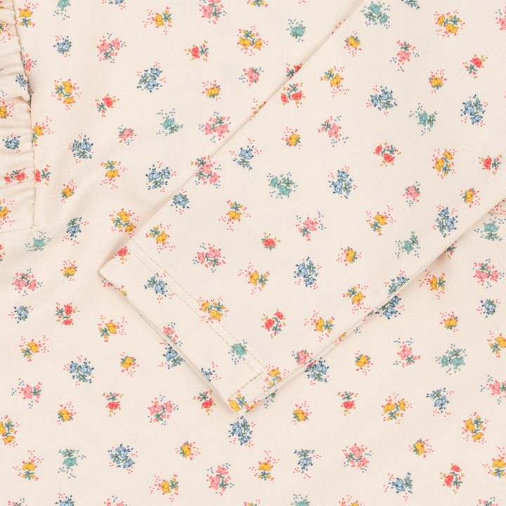 [Konges slojd] Manuca Frill Onesie - Bloomie Sprinkle