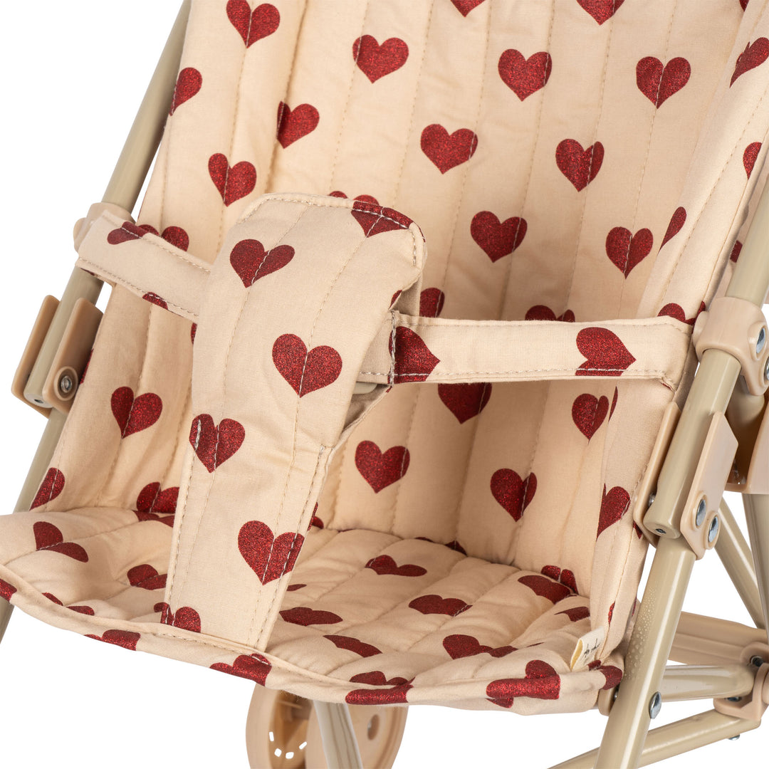 [Konges slojd] Doll Stroller - Amour Rouge