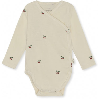 [Konges slojd] Newborn Body GOTS - Cherry