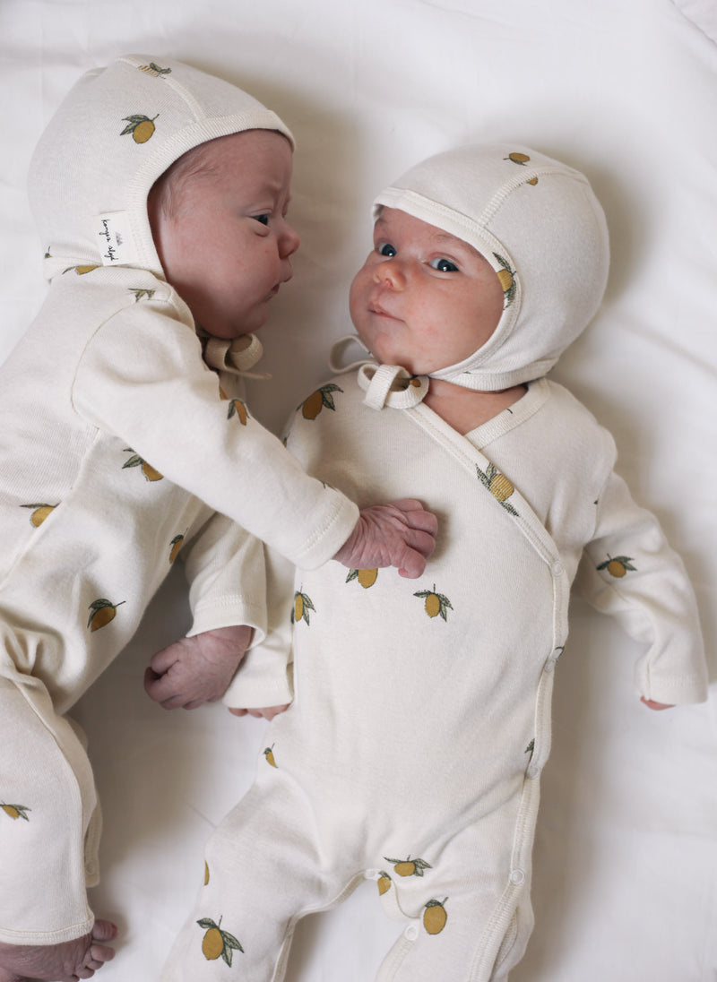 [Konges slojd] Newborn Onesie Gots - Lemon