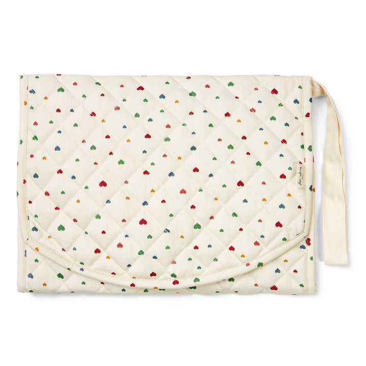 Konges sloejd Changing mat - Multi heart