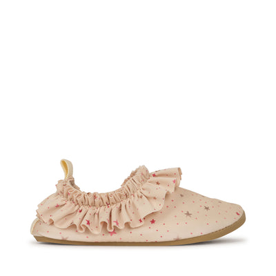 konges slojd Frill swim shoes Etoile pink sparkle