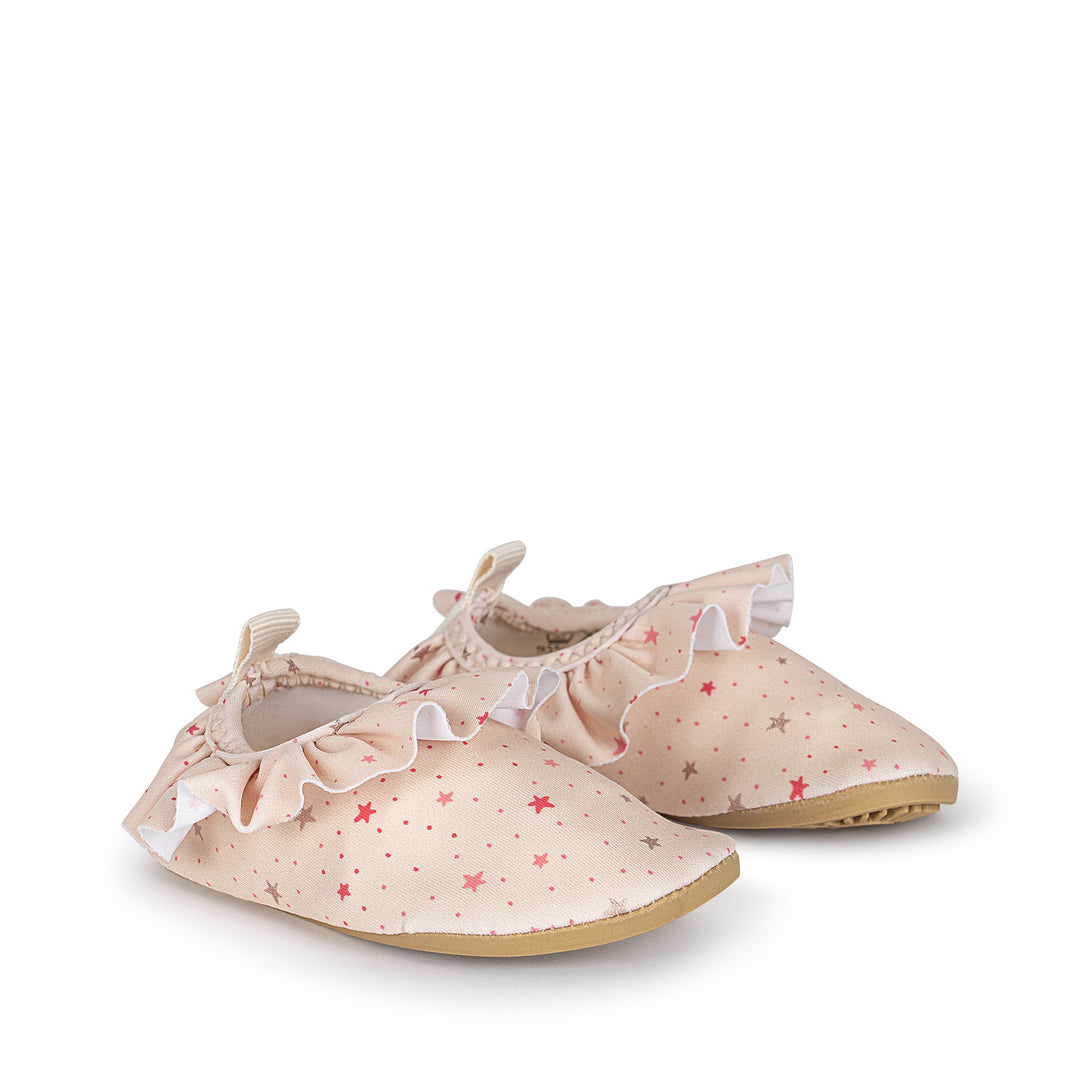 konges slojd Frill swim shoes Etoile pink sparkle