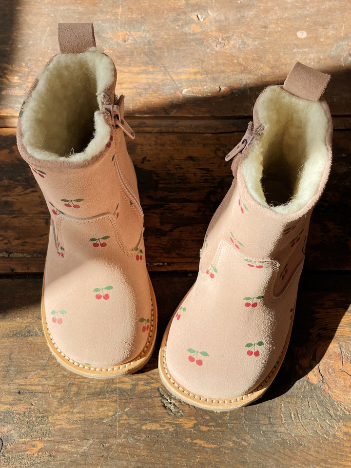 [Konges slojd] Pippi Pull On Boot - Cherry