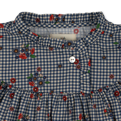 [Konges slojd] Bibi Dress - Blossom Check