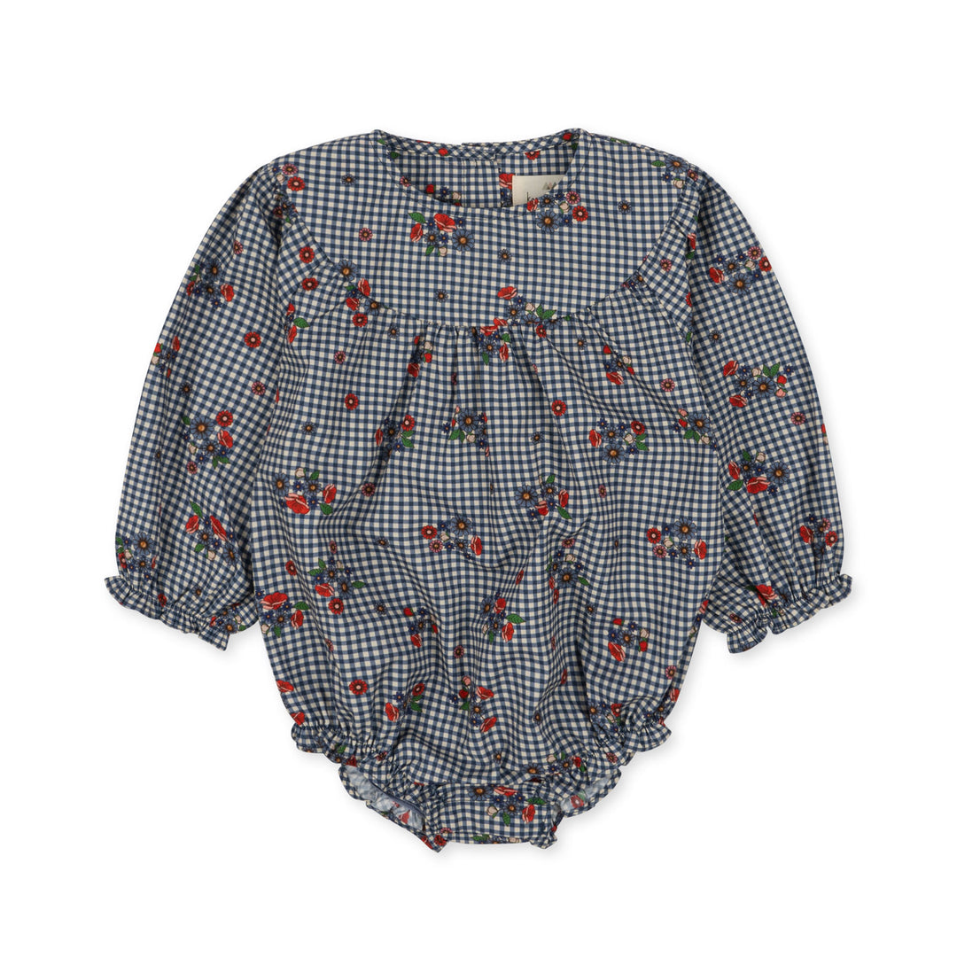 [Konges slojd] Bibi Romper - Blossom Check