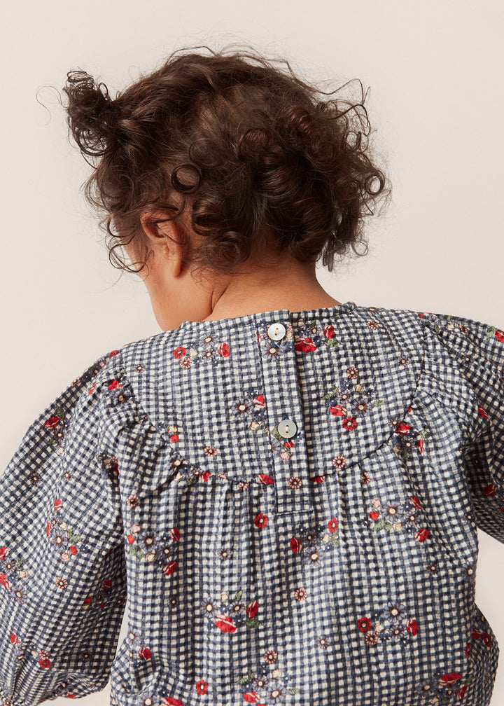 [Konges slojd] Bibi Romper - Blossom Check