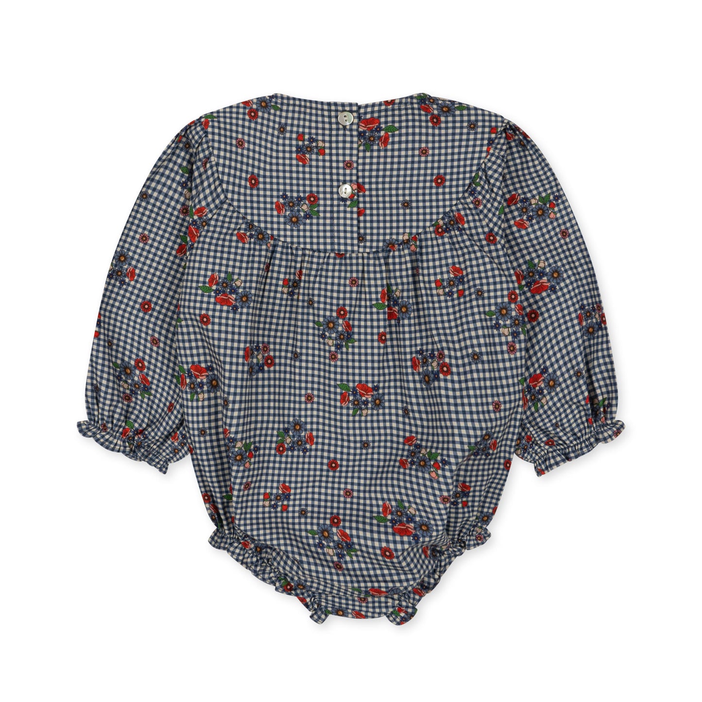 [Konges slojd] Bibi Romper - Blossom Check