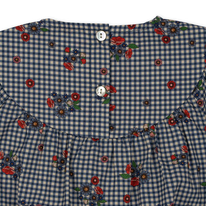 [Konges slojd] Bibi Romper - Blossom Check