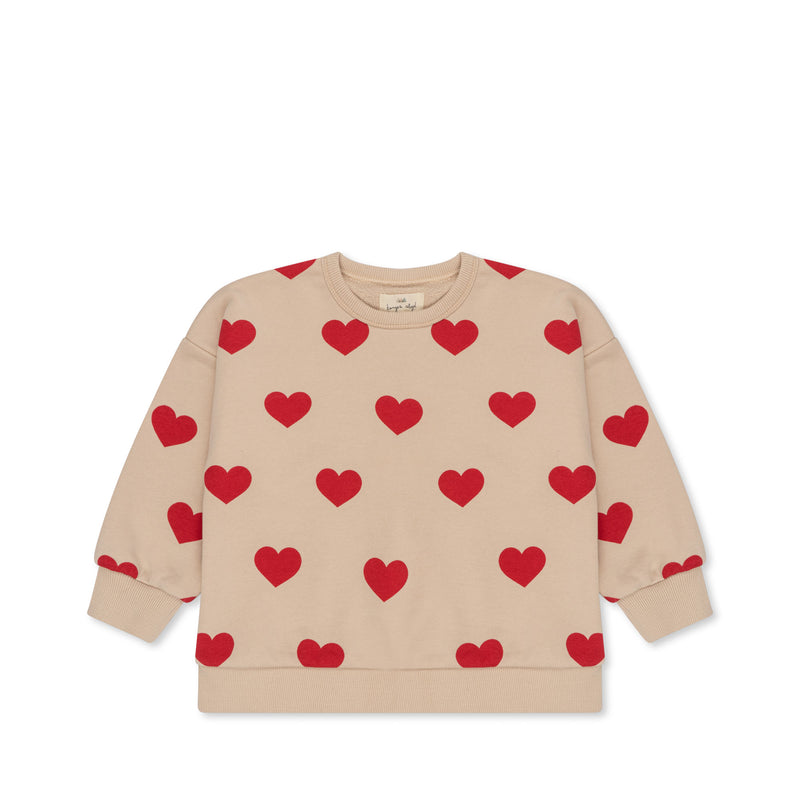 [Konges slojd] Lou Sweatshirt GOTS -  Coeur