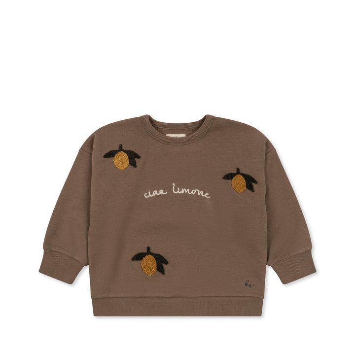 [Konges slojd] Lou Sweatshirt GOTS - SHITAKE