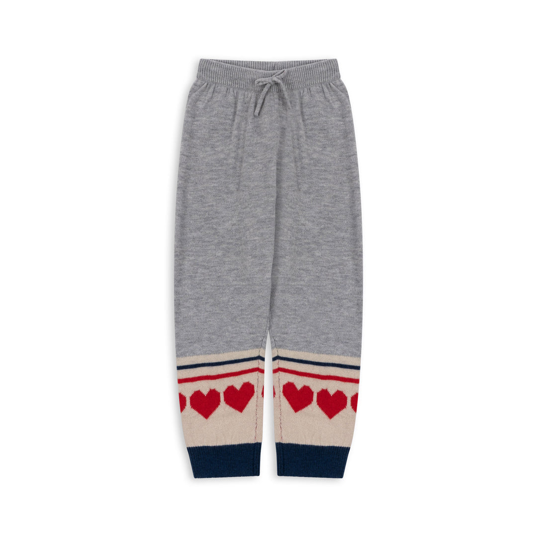 [Konges slojd] Maxime Knit Pants - Heart Stripe