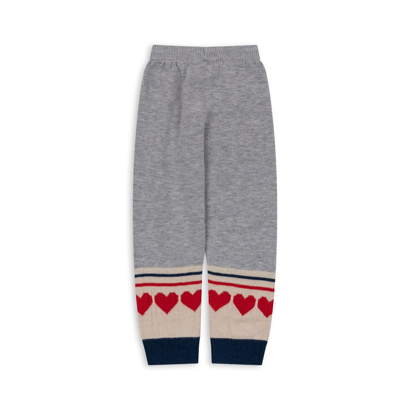 [Konges slojd] Maxime Knit Pants - Heart Stripe