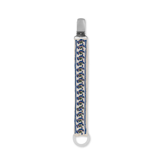 [Konges slojd] Pacifier Strap Vintage - Chalet bleu