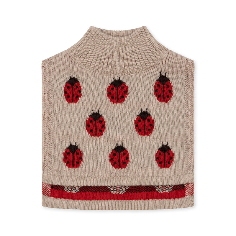 [Konges slojd] Belou Knit Neckwarmer - Ladybug