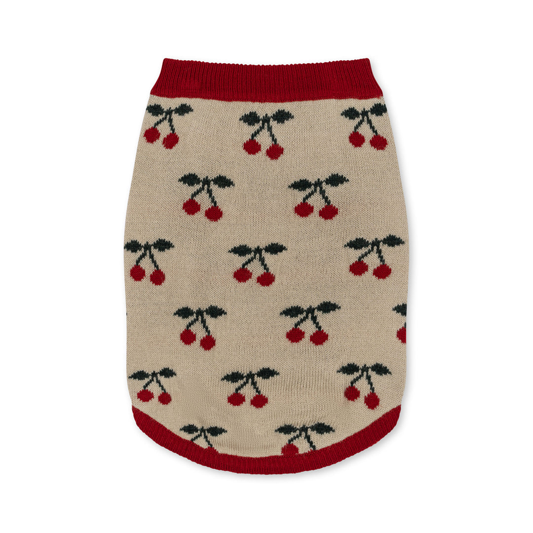 [Konges slojd] Cherry Knit Dog Vest