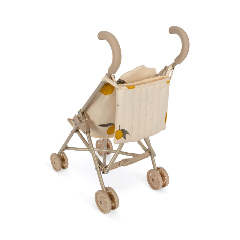 [Konges slojd] Doll Stroller Glitter - Mon Grand Citron Glitter