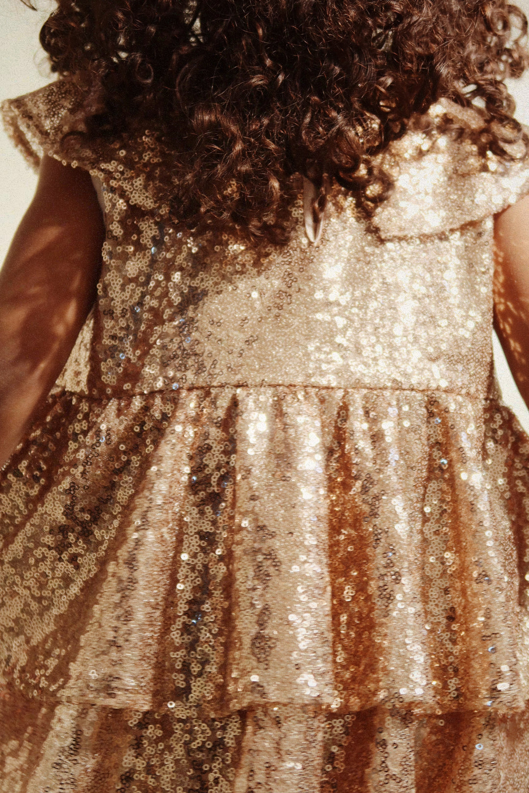 [Konges slojd] Starla Sequin Dress - Gold Blush