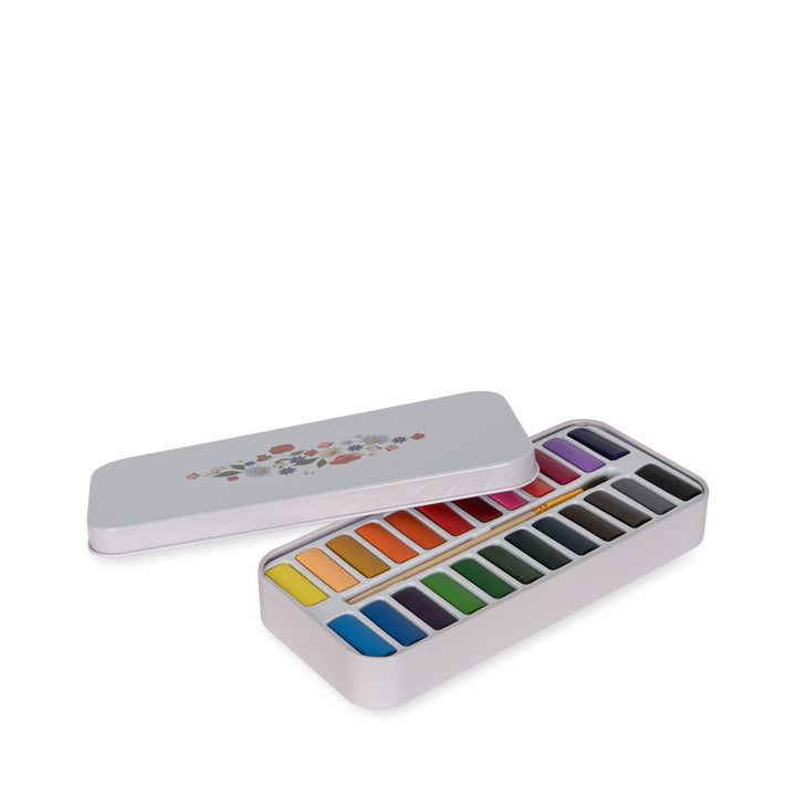 [Konges slojd] Water Colors Tin Box - Multi Mix